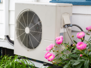 heat pump outside Tampa, FL home